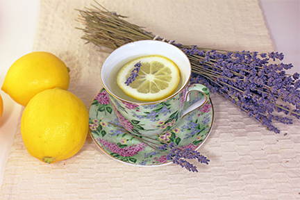 infused lavender water