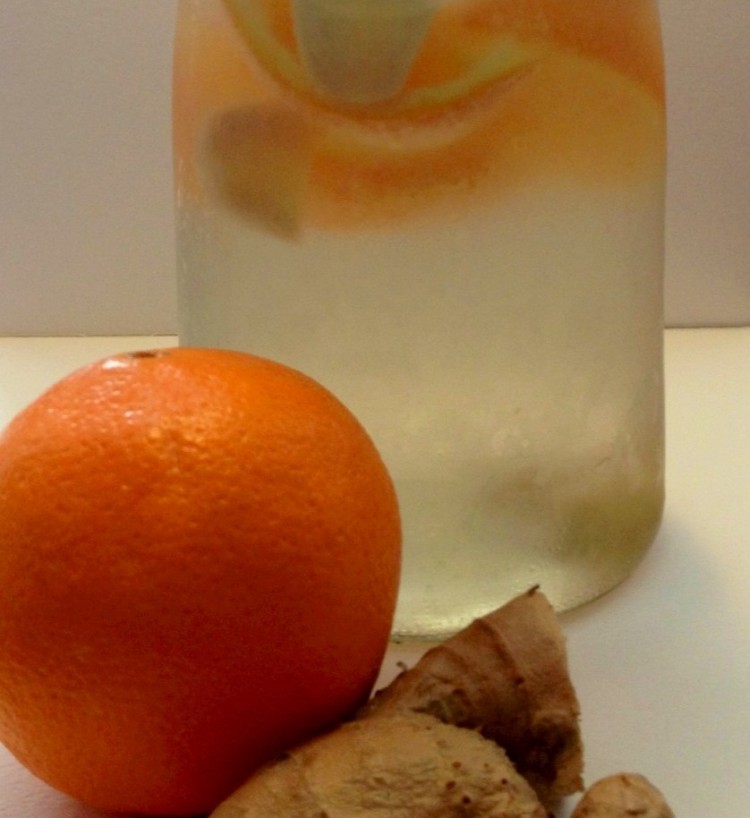 ginger orange water pitcher