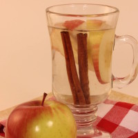 Hot Apple Cinnamon Water