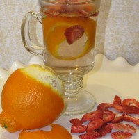 Permalink to: Hot Strawberry and Tangerine Metabolism Boosting Drink Strawberry and Tangerine Fruit Infused Water