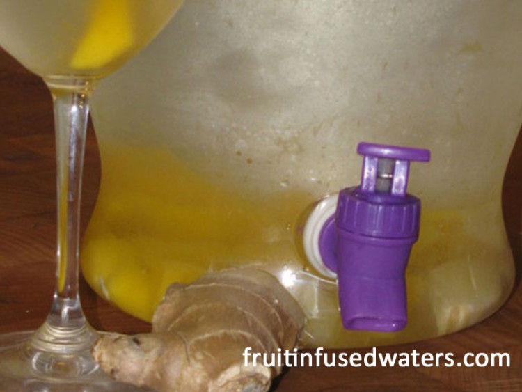 Mango Ginger Water