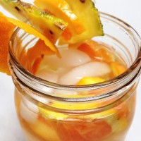 Permalink to: Tropical Pineapple and Orange Infused Water Pineapple Orange Infused Water