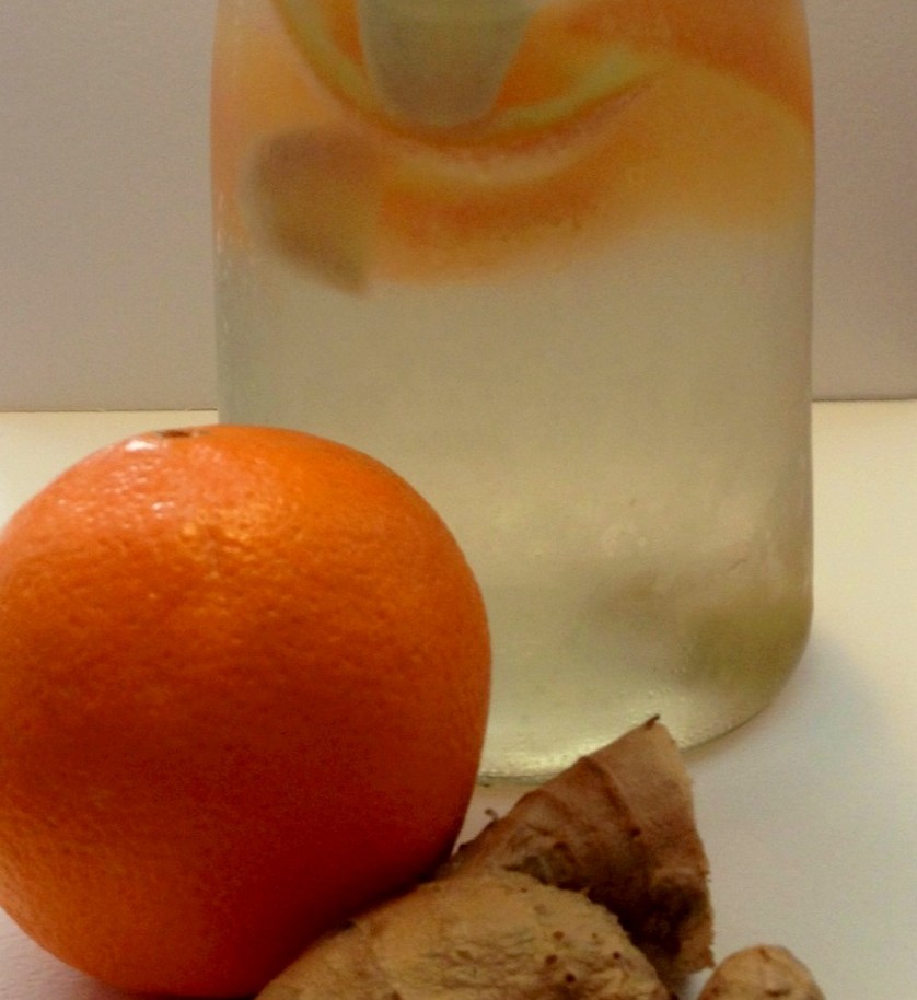 Ginger Orange Fruit Infused Water Fruit Infused Waters