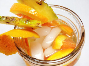 Pineapple Orange Infused Water Detox