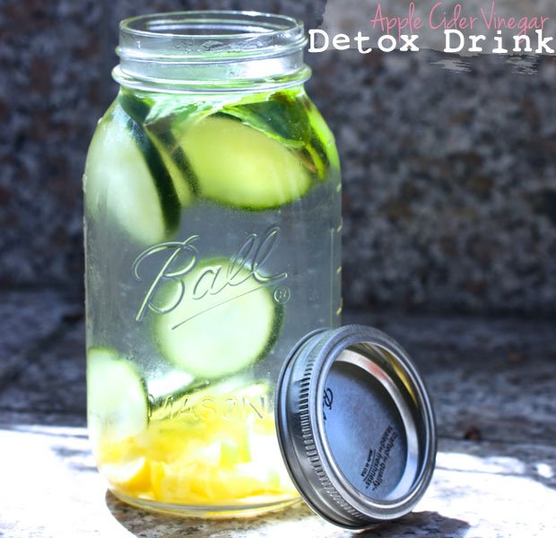 Apple Cider Vinegar Detox Drink