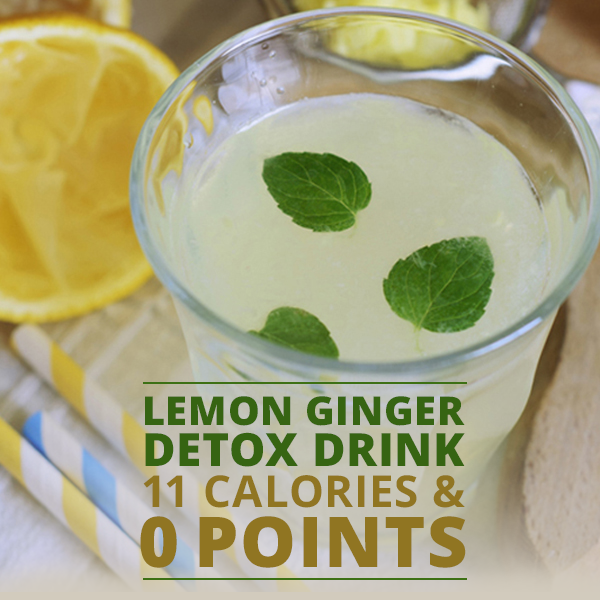Lemon Ginger Detox Water