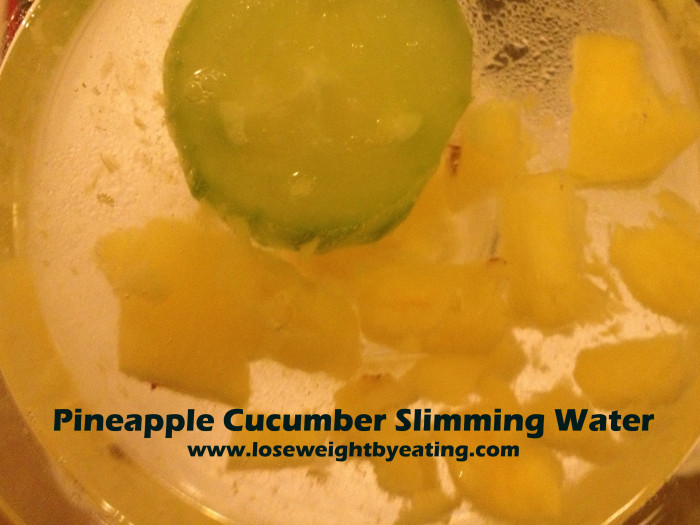 Pineapple Cucumber Water