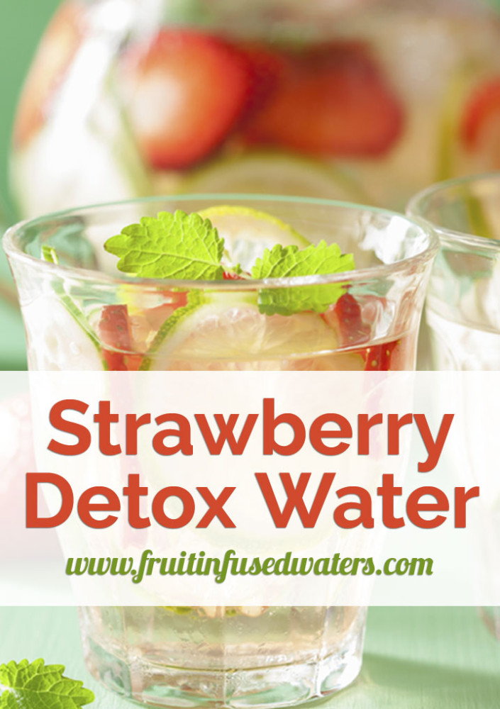 Strawberry Detox Water